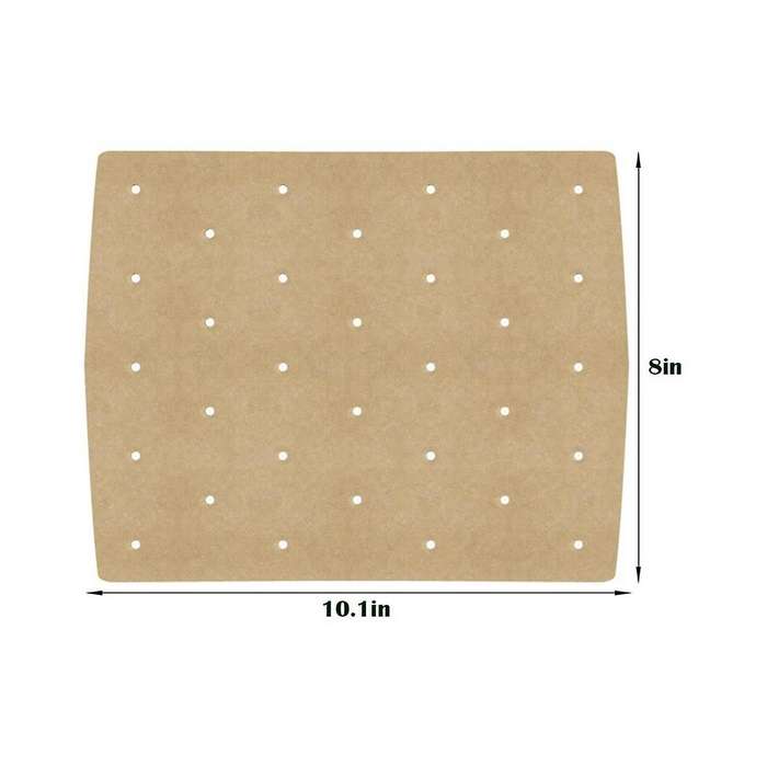50pcs Fruit Air Fryer Paper Disposable Food Paper Liner Oil-proof Dish Barbecue Steamer Airfryer Ba