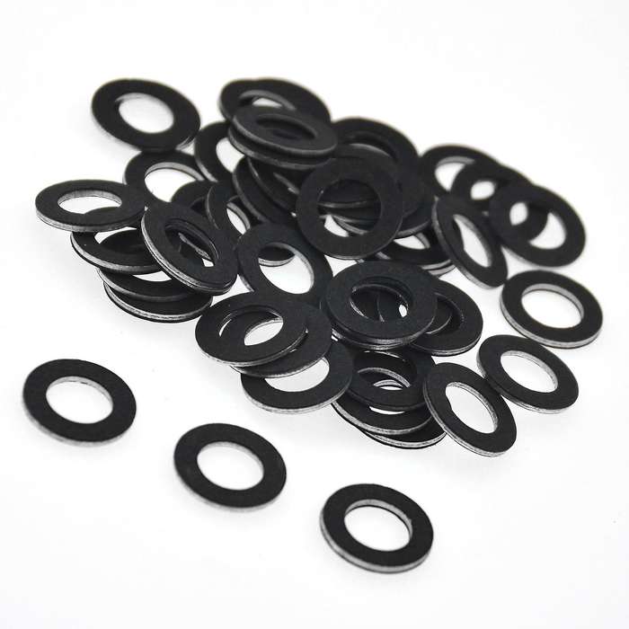 50Pcs Engine Oil Drain Plug Seal Washer Gasket Rings 90430-12031 Fit for