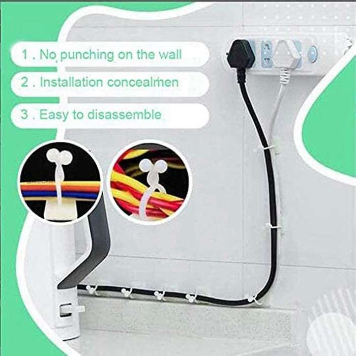 50pcs Invisible Wall Vines Fixture , Plant Climbing Wall Fixture Clips, Garden Wall Sticky Hook Mid