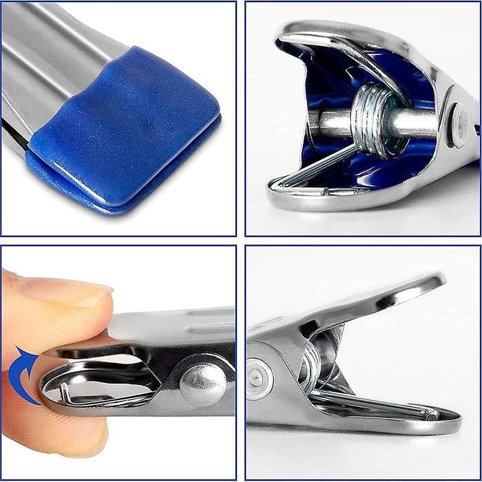 50pcs Multifunctional Pool Cover Clips for Above Ground Swimming Pool, Stainless Clips for Pool Cov