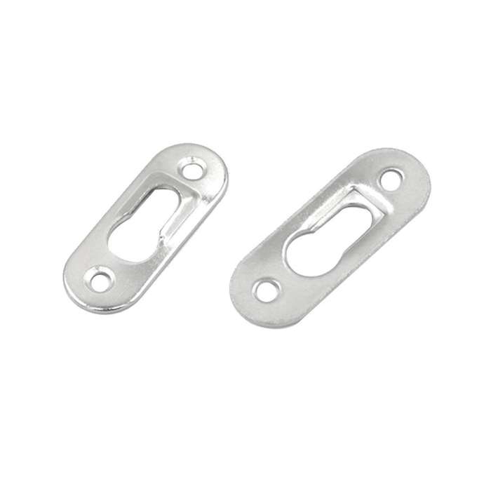 50pcs Picture Hangers 42mmx16mm Metal Keyhole Hanger Fasteners for Picture Furnniture Cabinet Acces