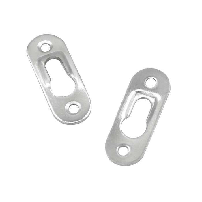 50pcs Picture Hangers 42mmx16mm Metal Keyhole Hanger Fasteners for Picture Furnniture Cabinet Acces