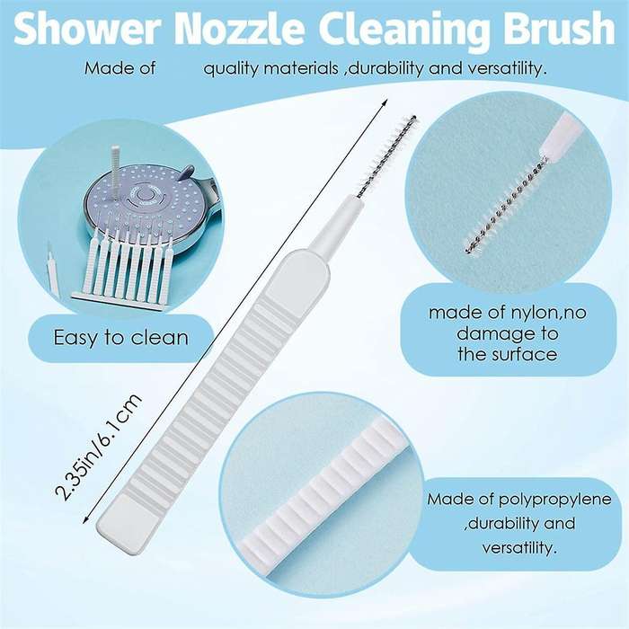 50Pcs Shower Cleaning Artifact Nozzle Cleaning and Dredging Needle Shower Head Cleaning Brush