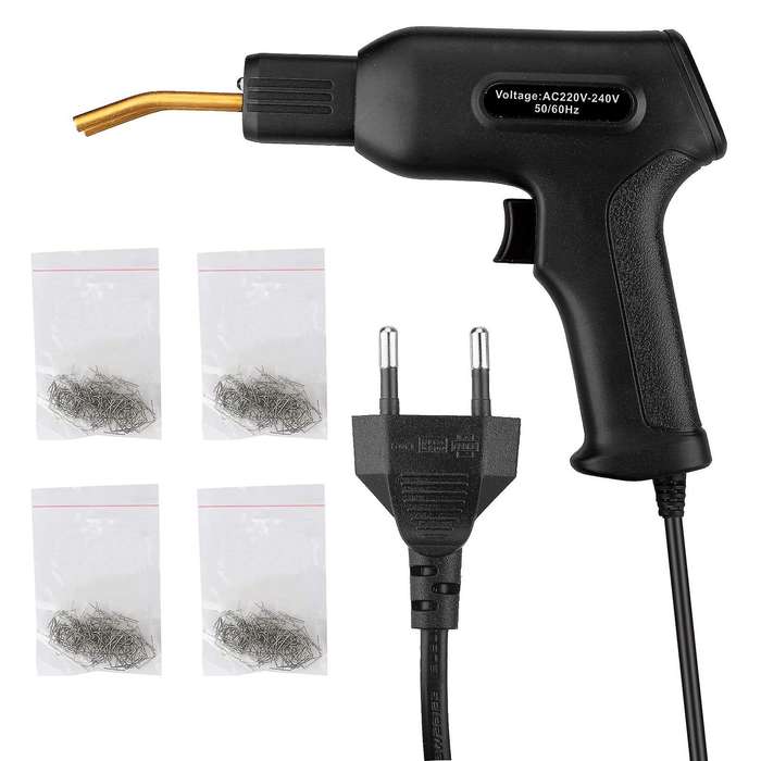 50W Portable Plastics Welders Garage Tools Hot Staplers Machine PVC Repairing Machine Car Bumper Rep