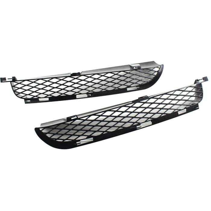 51117116397/51117116398 Left+Right Side 1 Pair Front Lower Bumper Grille Replacement for - X5 E53 04