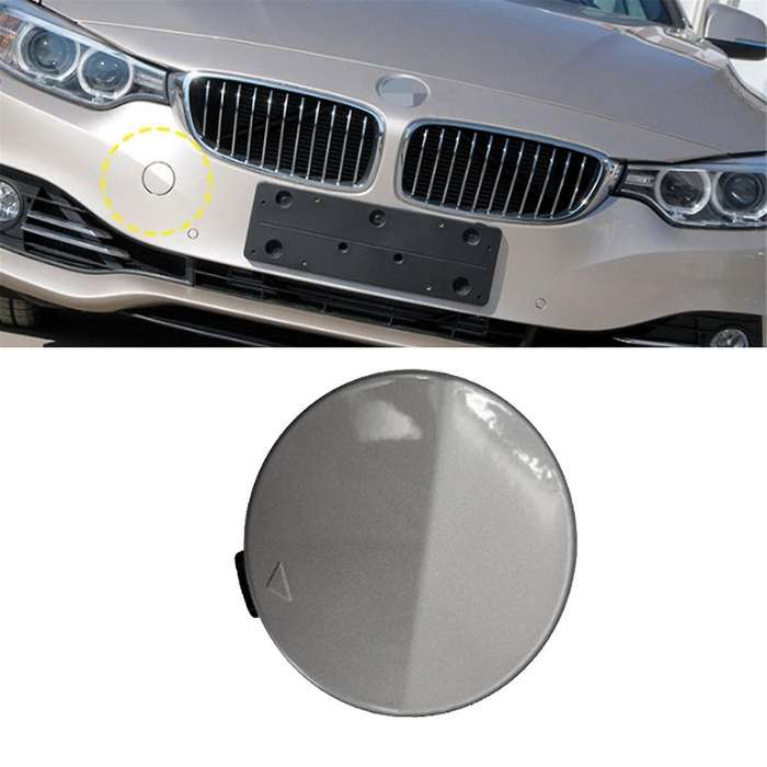 51117362392 Right Front Bumper Towing Trailer Cap for F32 F33 F36 2014-2020 Tow Hook Cover Car Parts