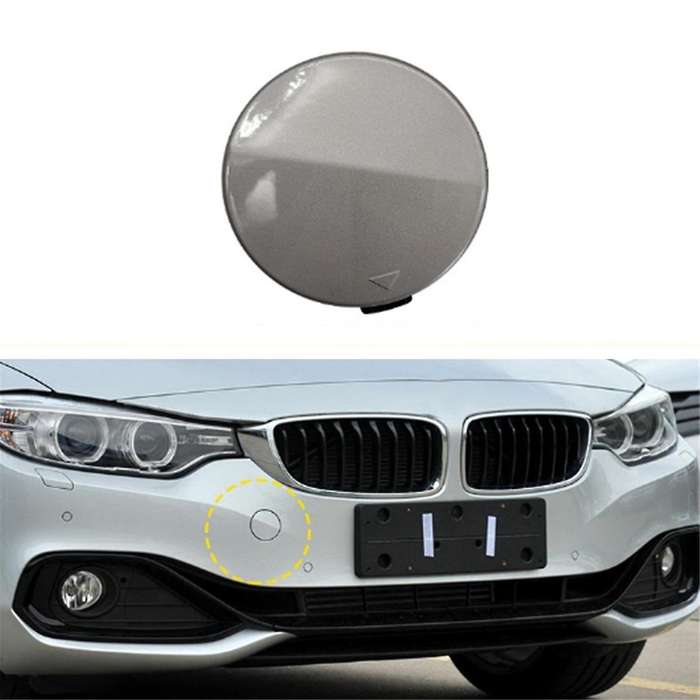 51117362392 Right Front Bumper Towing Trailer Cap for F32 F33 F36 2014-2020 Tow Hook Cover Car Parts
