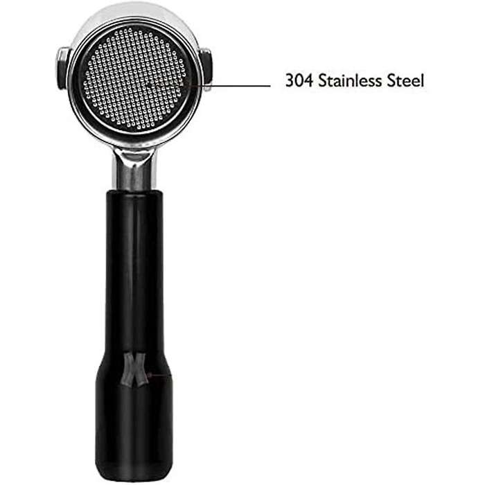 51mm Portafilter for Ecp3420 Ec155 Bco430 Ec260, 51mm Bottomless Portafilter 2 Ears