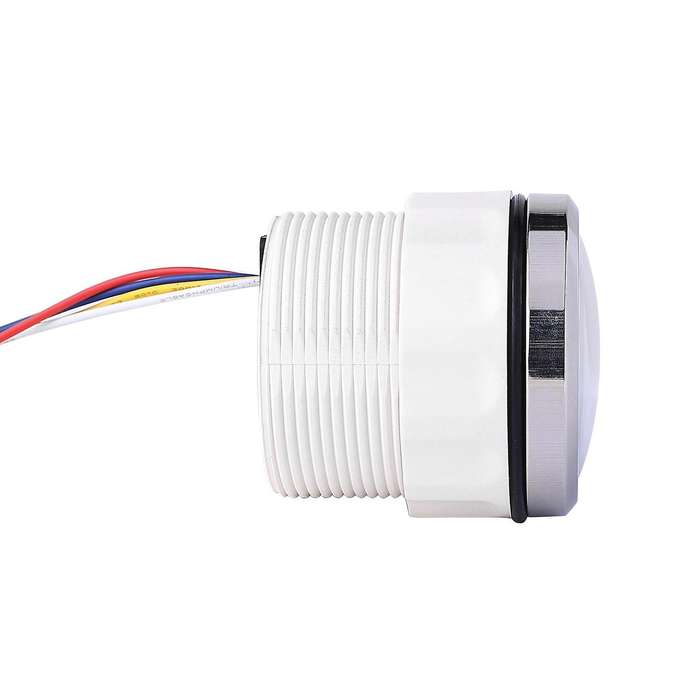 52mm Digital Hour Meter Gauge 0-99999.9H Universal Stainless Steel Hour Meter Indicator Red Backligh
