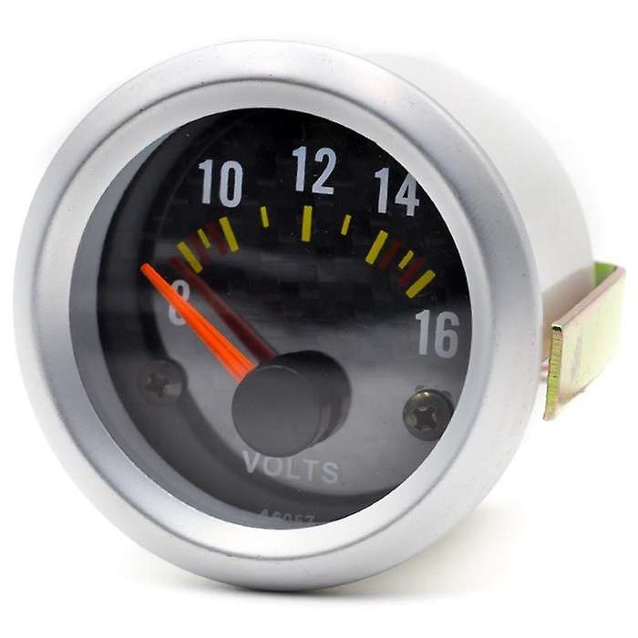 52mm Universal 2 Inch Mechanical Car Voltmeter Voltage Meter Gauge LED 8-16V