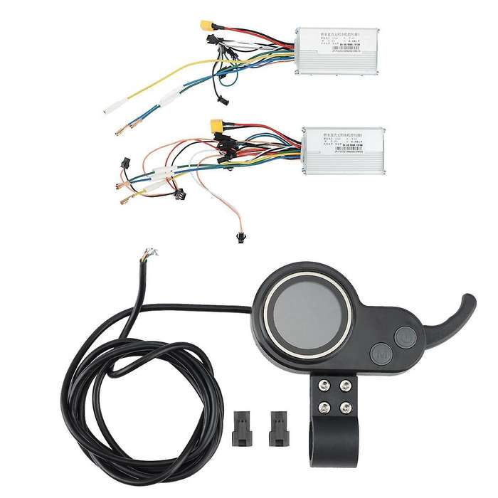 52v 25a 1200-1600w Jp Brushless Motor Controller with Lcd Display Panel for Electric Bike Scooter St