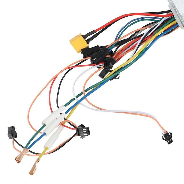 52v 25a 1200-1600w Jp Brushless Motor Controller with Lcd Display Panel for Electric Bike Scooter S