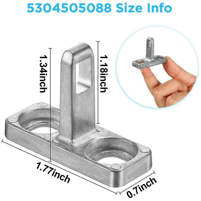 5304505088 Washer Door Latch for Washer Parts & Accessories, 5304505088 Washer Door Strike(2 Pack)