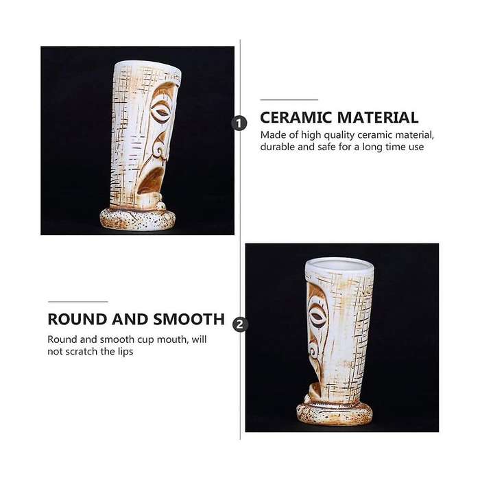 530ml Cocktail Glasses Hawaiian Style Wine Glasses Beverage Goblet Elegant Drinking Cups Martini Gla
