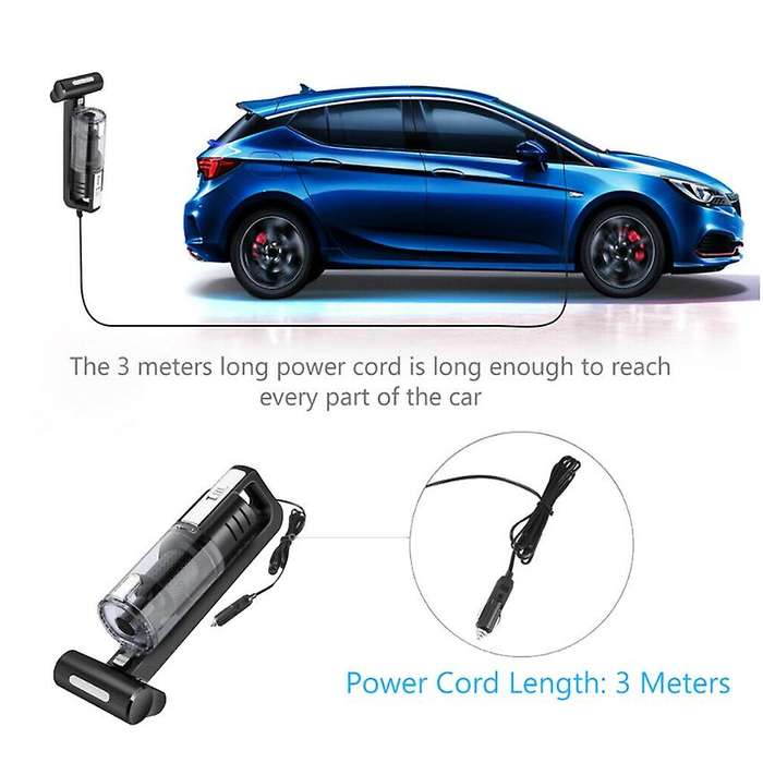5500Pa Handheld Car Vacuum Cleaner USB Wireless Wet&Dry 100W Rechargeable Super Suction Portable Hom