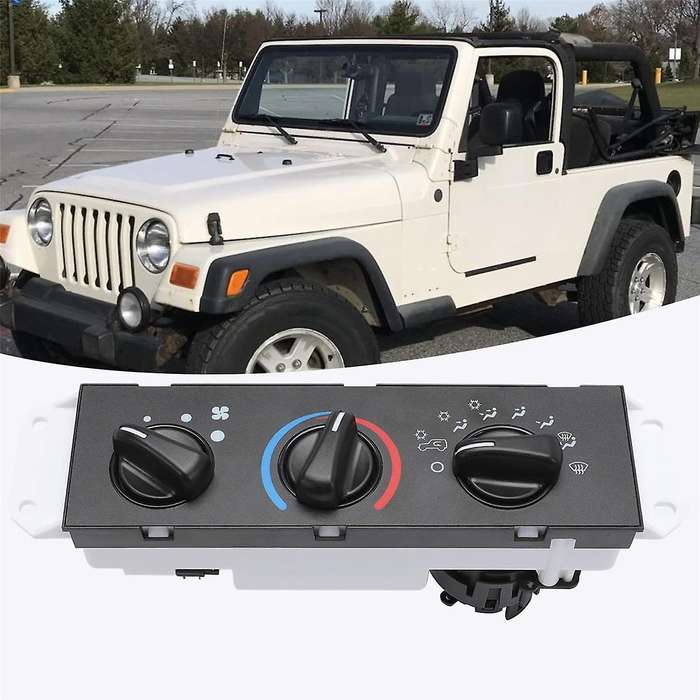 55037473AB HVAC A/C Heater Control Panel Switch for TJ 1999-2004 Blower Motor Switch