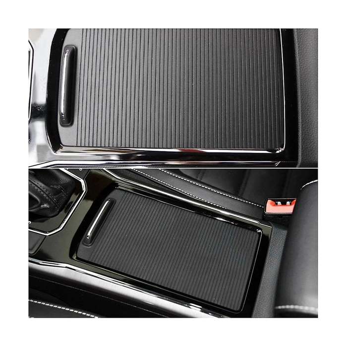 56d862531a Car Central Armrest Box Cover Curtain Water Cup Holder Slide Roller Blind for 2016-2018