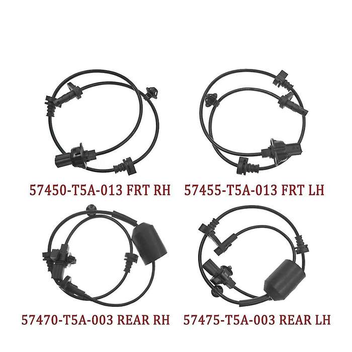 57455-t5a-013 57450-t5a-013 57470-t5a-003 57475-t5a-003 Front Rear Abs Wheel Speed Sensor for City F