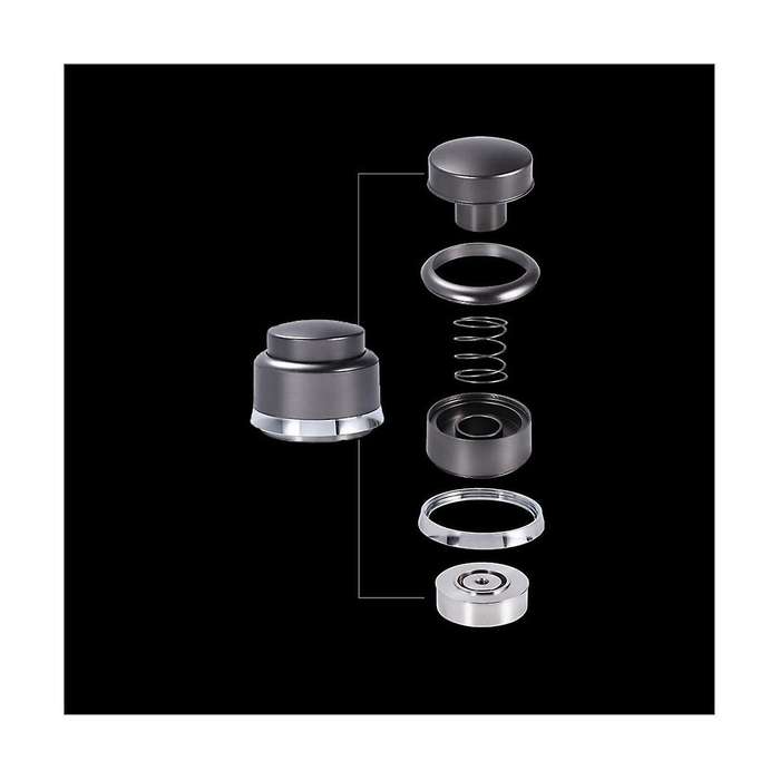 58mm Coffee Tamper 58mm Barista Coffee Powder Hammer with Calibrated Spring Loaded Stainless Steel E
