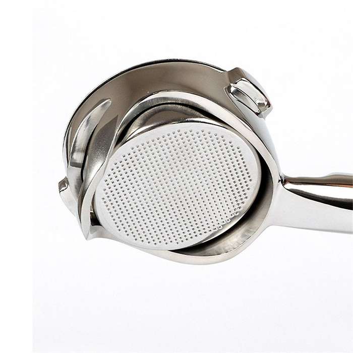 58mm Hollow Design Coffee Handle for E61 Brewing Head Coffee Machine Stainless Steel Bottomless Extr
