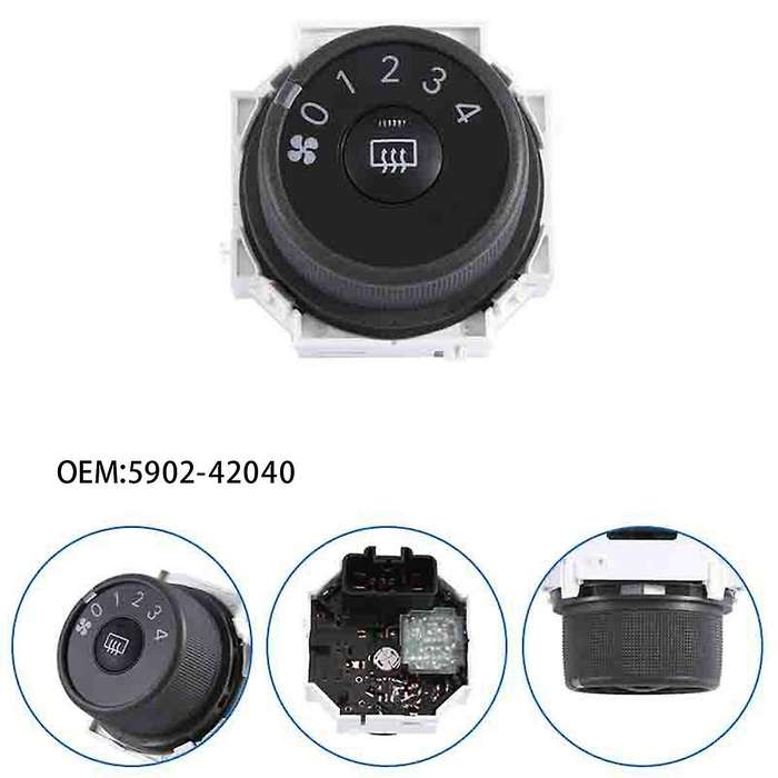 5902-42040 for 2006-2012 Car A/C Heater Fan Blower Control Switch