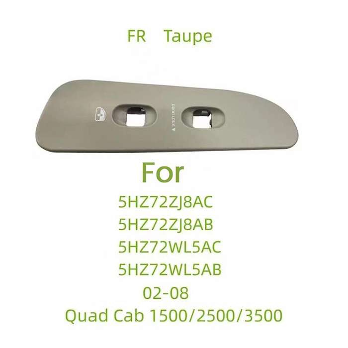 5hz71wl5aa 5hz72wl5aa Power Window Switch Bezel Trim Cover for Ram 1500 2500 3500 4500 2002-2010 Li