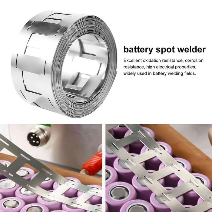 5M 2P 21700 0.15mm Pure Belt Bracket Spot Welding Machine Lithium Battery Spot Welding Belt