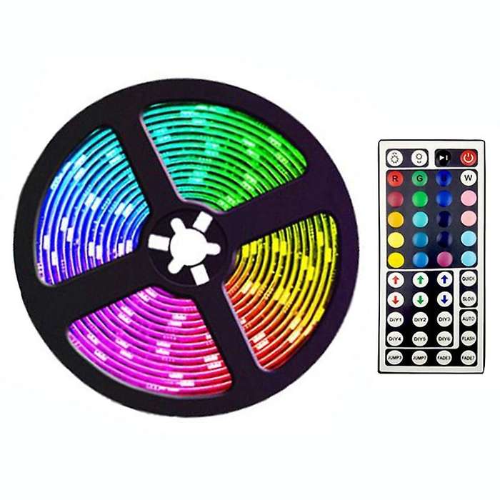 5M Led Strip Lights with 44 Keys Remote Flexible Color Changing RGB Light Strips for Bedroom DIY Dec