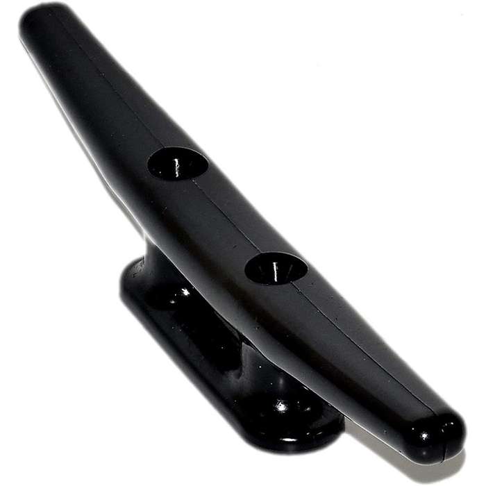 5Pack Black Nylon Boat Cleat 8Inch - Rope Cleat, Kayak, Boat Dock Cleats - Perfect for Marine, Deck,