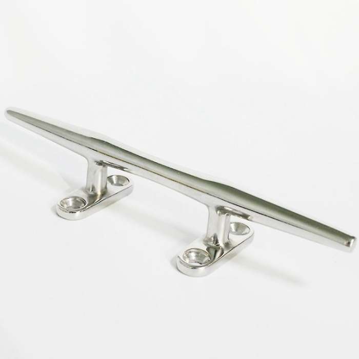 5Pcs 5 Inch 316 Stainless Steel Marine Boat Hollow Base Cleat Heavy Duty Boat Hollow Base Cleats for