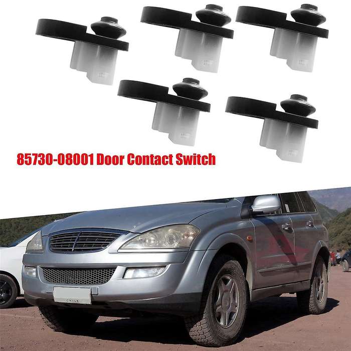 5Pcs Car Door Contact Switch 8573008001 85730-08000 for Actyon Rodius Korando Door Light Switch