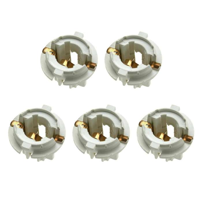 5pcs Car Rear Tail Light Brake Lamp Holder P21w Bulb Socket Holder 63216943036 for X3 X5 E53 E65 E6