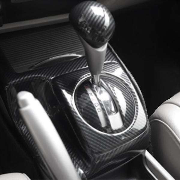5Pcs Carbon Fiber Central Console Gear Shift Panel Trim for 8Th 2006-2011