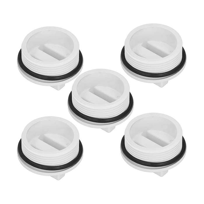 5pcs Filter Drain Plug Hanger Threaded Pool Spa Return Pipe Winter Plug Hanger O Cycle for Pools An