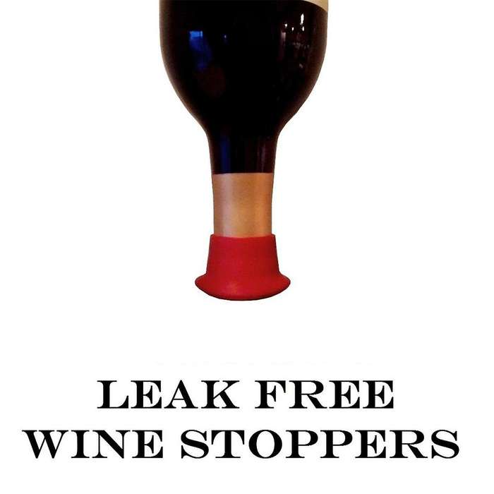 5PCS Funny Wine Stoppers - Perfect As Wine Accessories or Wine Gifts for Women - Set of 5 Funny Sili