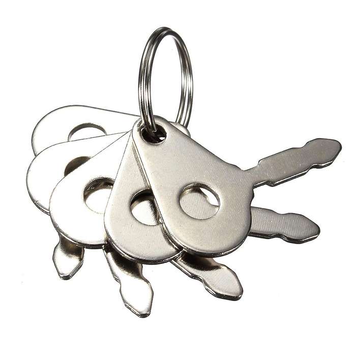 5pcs Ignition Switch Keys for Lucas Agricultural Heavy Equipment Various Diggers Plant 35670