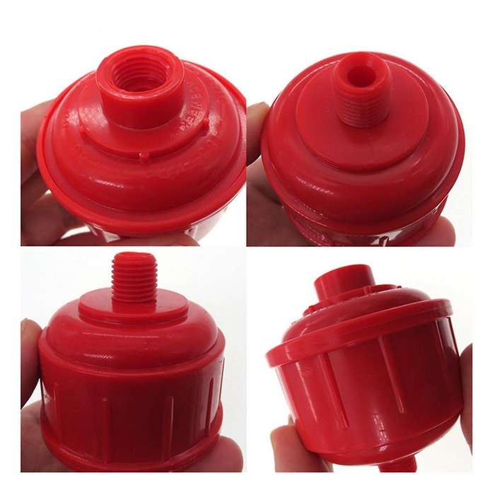 5pcs Pneumatic Oil Mist Filters, Water-isolating Filter Balls At The Rear Of The Water Filter, And