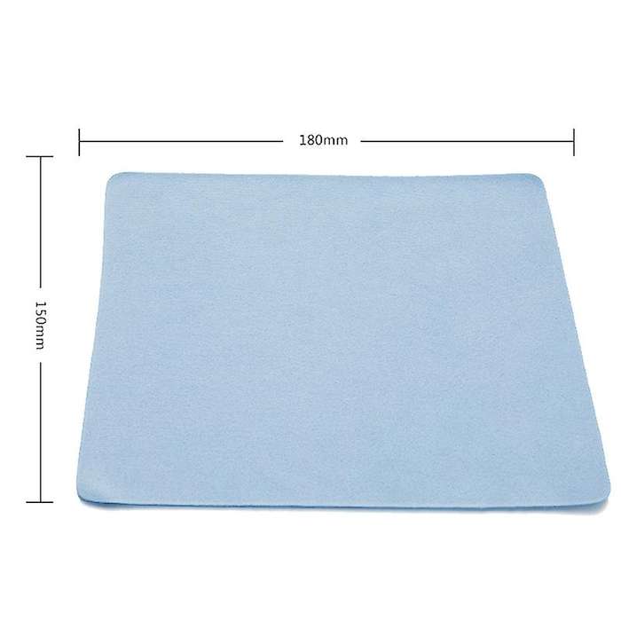 5Pcs Soft Chamois Glasses Cleaner Eyeglasses Fine Fiber Clean Cloth Compatible Lens Camera Cleaning