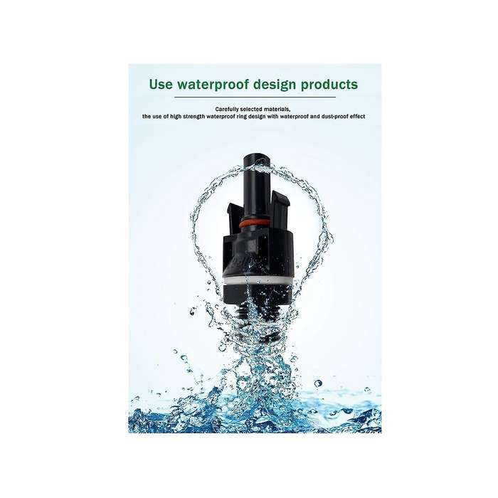 5pcs Solar Fuse Holder Connector Waterproof 1000v In-line Fuse Holder 20a Male and Female Connector
