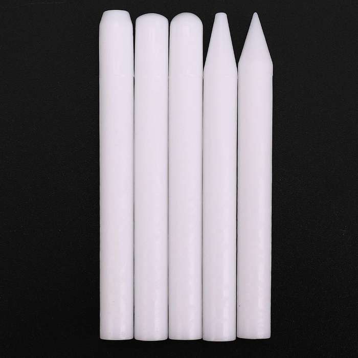 5pcs/set Knock Down White Nylon Pen Paintless Dent Repair Tools