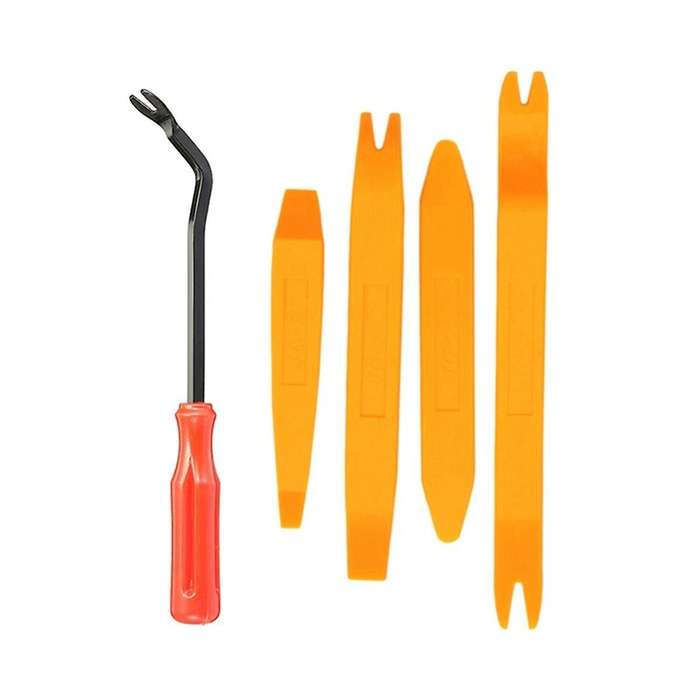 5-piece Removal Tool Kit Plastic Pry Bar Door Panel Removal and Modification Interior Screwdriver M