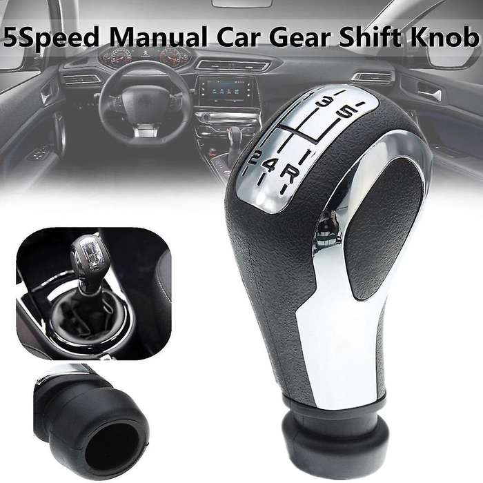 5-Speed Gear Shift Knob Lever Shifter Handle Stick for 106 206 306 307 309 405 406 407 508 C2 C5 A