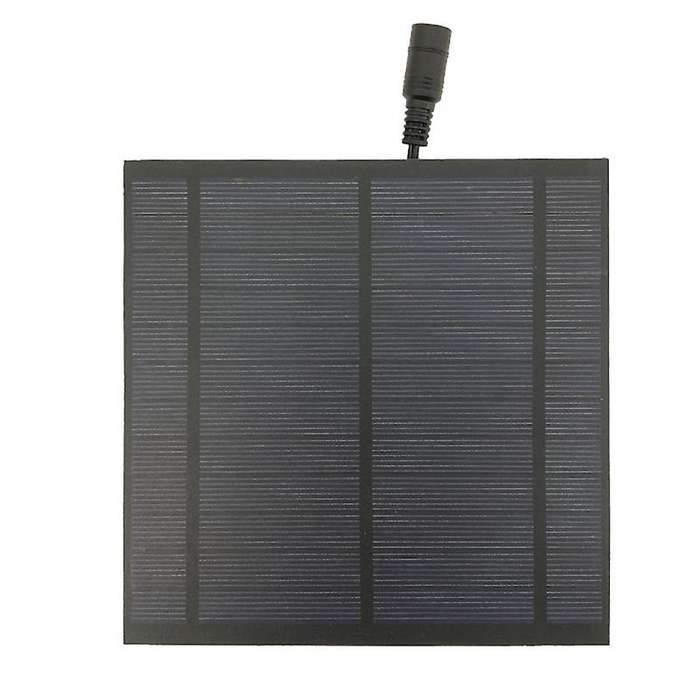5W 6V 6 Inch Solar Exhaust Fan Air Extractor Mini Ventilator Solar Panel Powered Fan for Dog Chicken