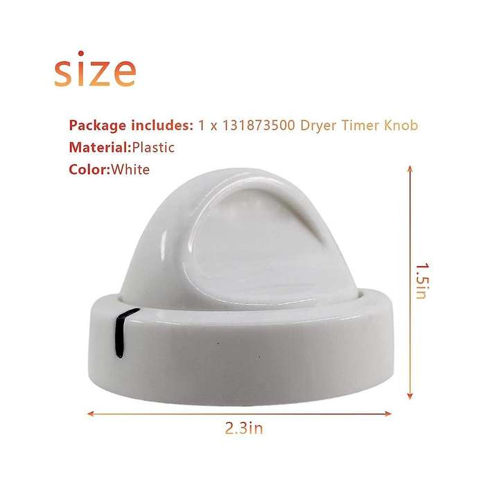 5x 131873500 Dryer Timer Knob Switch Replace 134042600, Ps418921, Ap2107778, 131947300, We01x10082