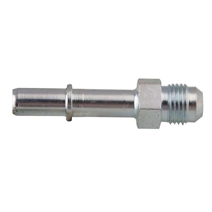 6 an Male to 3/8 Inch Fuel Fitting SAE Push on Quick Disconnect 640940 Silver EFI