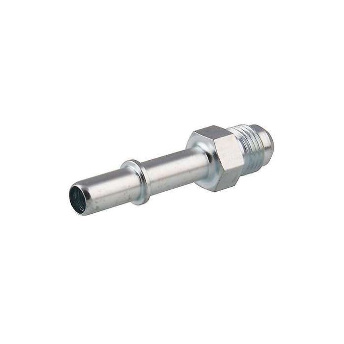 6 an Male to 3/8 Inch Fuel Fitting SAE Push on Quick Disconnect 640940 Silver EFI