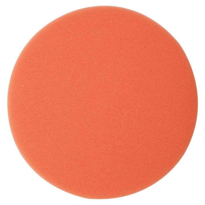 6 Inch 150mm Soft Flat Sponge Buffer Polishing Pad Kit for Auto Car Polisher Color:orange
