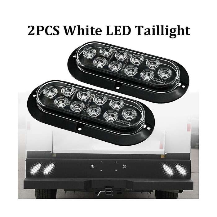 6 Inch Led Set Edge Light Tail Light Turn Signal Light Brake Light Car Accessories As Shown