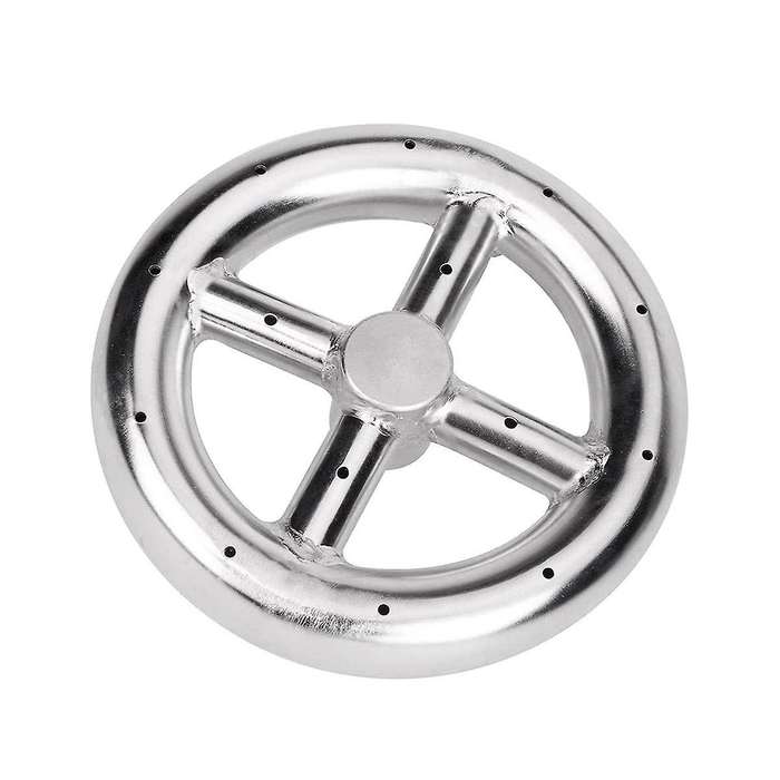 6 Inch Round Fire Pit Burner Ring for Natural Gas & Propane Fire Pit Fireplace Fire Pit Burner For