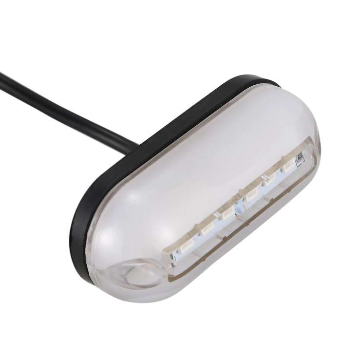 6 Led Underwater Fishing Light 12V Boat Night Light Water Landscape Lighting for Marine Boat